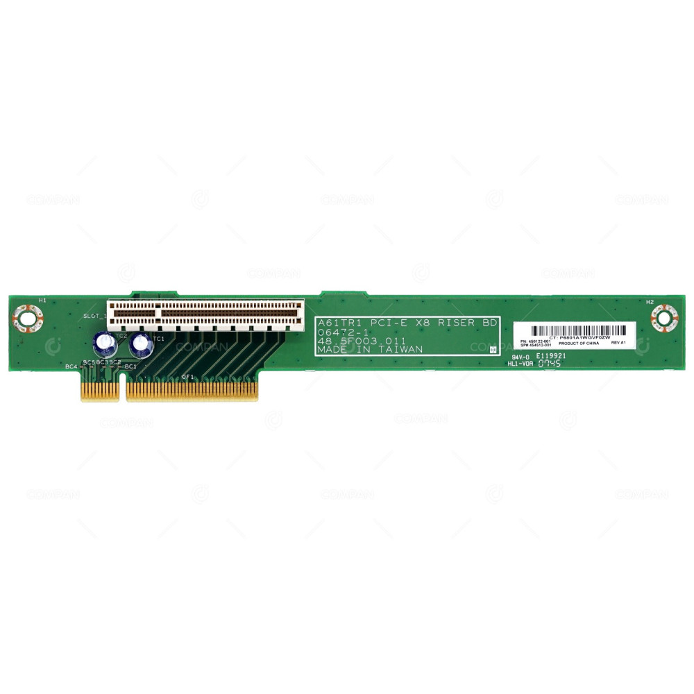 454512-001 HP RISER BOARD  PCI-E X8 FOR DL120 G5 450122-001